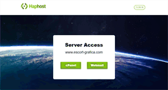 Desktop Screenshot of escort-grafica.com